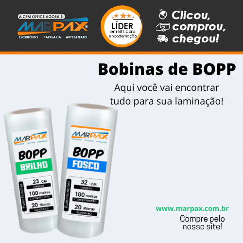 Marpax • Bobinas de BOPP - Aqui você encontra tudo para sua laminação!