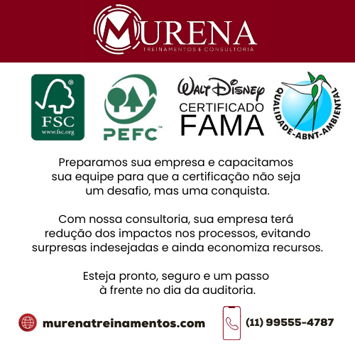 Murena Treinamento e Consultoria | Preparamos sua empresa e capacitamos sua equipe para que a certificação não seja um desafio, mas uma conquista. Com nossa consultoria, sua empresa terá redução dos impactos nos processos, evitando surpresas indesejadas e ainda economiza recursos. Esteja pronto, seguro e um passo à frente no dia da auditoria.