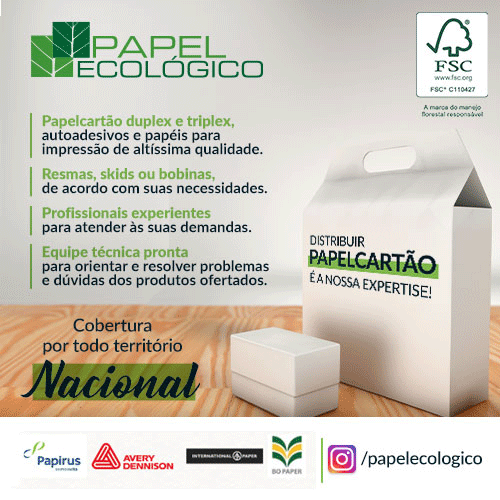 Papel Ecológico | Papelcartão duplex e triplex, autoadesivos e papéis para impressão de altíssima qualidade. Resmas, skids ou bobinas, de acordo com suas necessidades. Profissionais experientes para atender às suas demandas. Equipe técnica pronta para orientar e resolver problemas e dúvidas dos produtos ofertados.