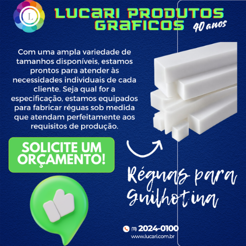Réguas para Guilhotinas