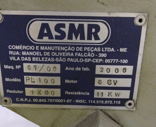 Laminadora e Plastificadora ASMR