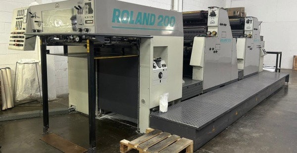 Impressora Offset Roland 204 - Ano 1995 - RCI 2