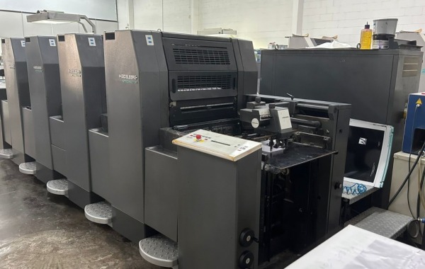 Impressora Offset Heidelberg Speed Master 52 - 4 cores