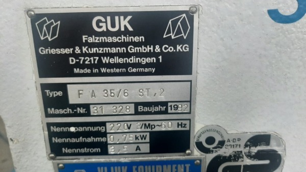 Dobradeira Marca Guk - Para Bula