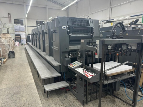 HEIDELBERG SM-72-6- P+L VERNIZ | 1994 | 221 milhões de impressões HEIDELBERG SM-72-6- P+L VERNIZ | 1994 | 221 milhões de impressões
