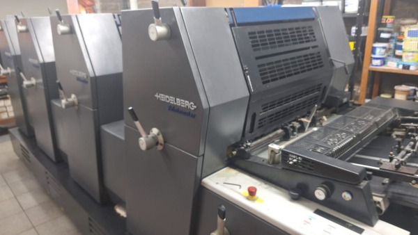 Heidelberg Print Master 52-4 cores - Ano 2010 Heidelberg Print Master 52-4 cores - Ano 2010