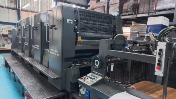 Heidelberg Speed Master 102-4 cores  - Ano 1992
