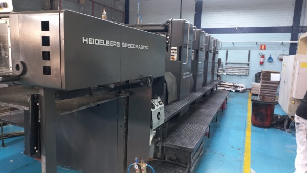 Heidelberg Speed Master 102-4 cores  - Ano 1992