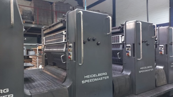 Heidelberg Speed Master 102-4 cores  - Ano 1992