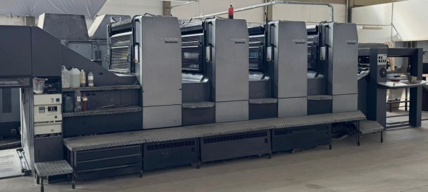 Heidelberg Speed Master 102-4 cores - Ano 2001