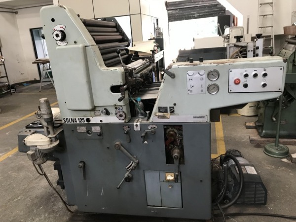 Impressora Offset SOLNA 125 MONO