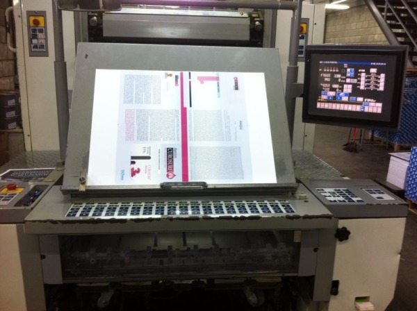 Impressora Offset Sakurai 466SL