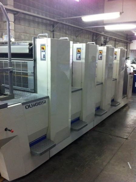Impressora Offset Sakurai 466SL