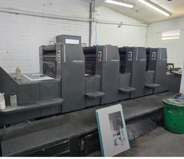 Heidelberg Speed Master 74-4 / CPC CPtronic Heidelberg Speed Master 74-4 / CPC CPtronic
