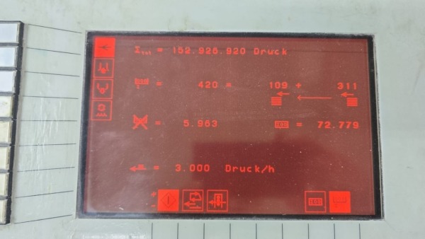 Heidelberg Speed Master 74-4 / CPC CPtronic Heidelberg Speed Master 74-4 / CPC CPtronic