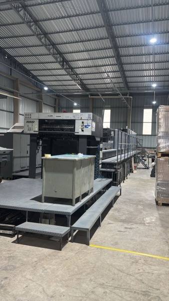 Heidelberg SPC CD 102- 6 cores + Verniz UV