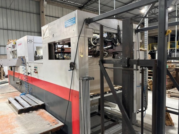 Corte e Vinco Bobst SP 102 E ll - Ano 1998