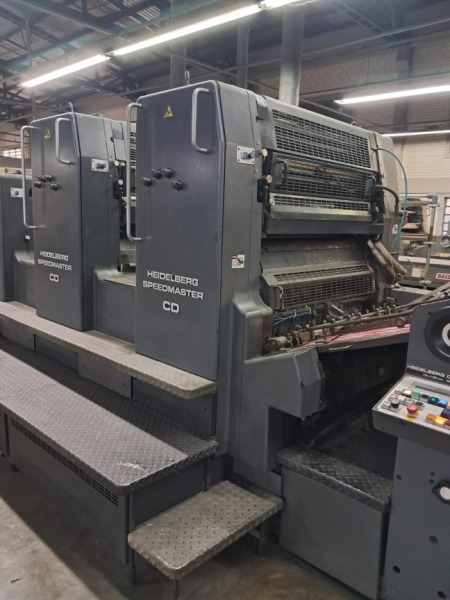 Heidelberg Speed Master CD 102 Z + L ( Verniz ) - 72X102cm Heidelberg Speed Master CD 102 Z + L ( Verniz ) - 72X102cm