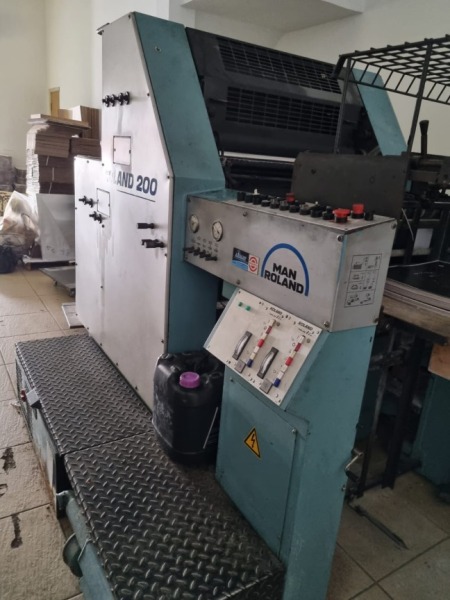 Vende-se Impressora Offset Man Roland 200 Vende-se Impressora Offset Man Roland 200