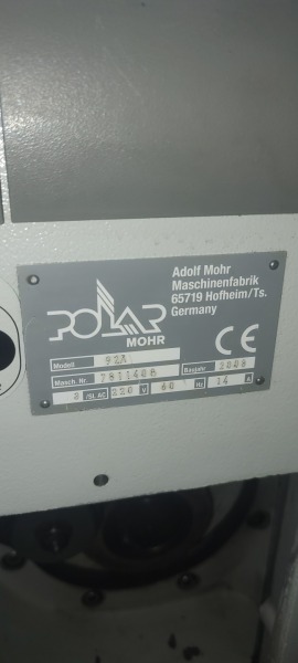 guilhotina Linear Polar 92X