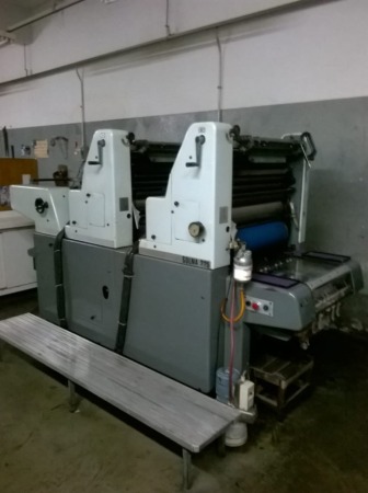 Impressora Offset Solna Bicolor 225