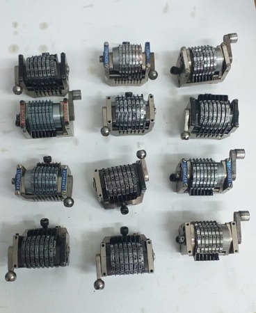 Numeradores para Offset - 12 Unidades