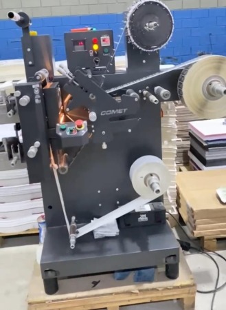Flexográfica COMET 160mm, 2 cores, laminação a frio