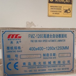 Vende-se Acopladeira de Micro Ondulado Automática Meiguang FMZ-1260