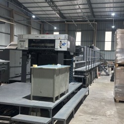 Heidelberg SPC CD 102- 6 cores + Verniz UV